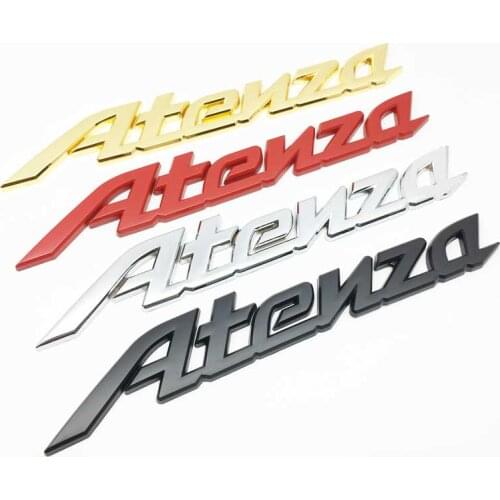 3D Metal Demio Axela Atenza Car Trunk Sticker Decoration For Mazda 6 CX-4 MX-5 RX-7 Decals Emblem Badge Sticker Auto Accessories