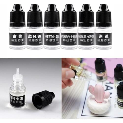 5ml Car Perfume Parfum Essential Oil Refill Fluid Bottle Supplement for Car Air Vent Air Freshener Smell In The Car Air Purifier