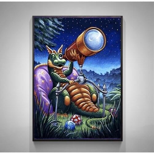 DIY 5D cartoon dragon diamond painting accessories animal lazy embroidery handmade gift mosaic art full diamond cross stitch hom