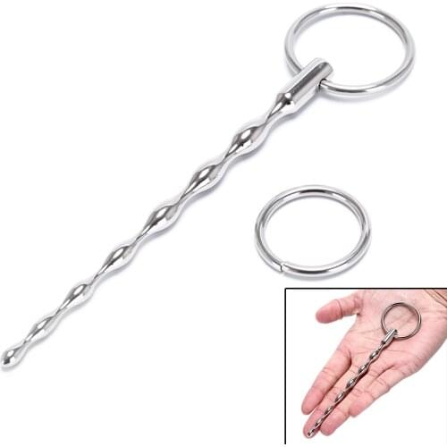 Stainless Steel Block,lingering Urethral,penis Plug,cather Urethral Sound,stretching Sex Toys,urethral Plug