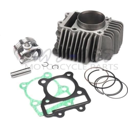 155z Engine Cylinder with 60mm piston kit cylinder head gasket for Zongshen Kayo 150 155 160cc Dirt Pit Bikes