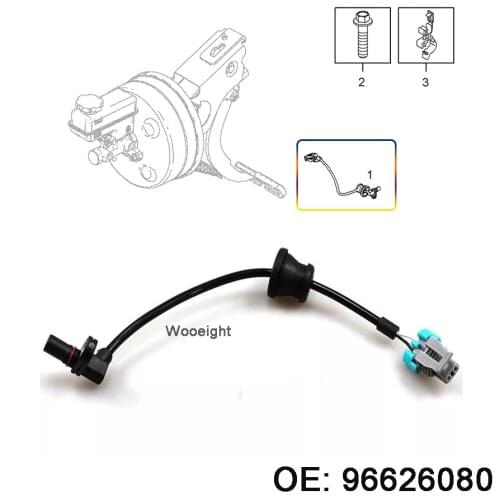 ABS Wheel Speed Sensor Rear Right Left For Chevrolet Captiva Sport Equinox Saturn Vue Pontiac Torrent Suzuki 96626080 5S8404