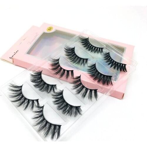 Leisurely Beauty 10 Pairs Wholesale cruelty free 3d false lashes mink eyelashes Packaging Lashes wholesale Vendor