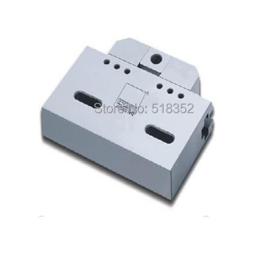 EPT-7051 Precision EDM Vises with Double Clamping Openings, SUS440 Stainless Steel Vice Jig Tools for EDM Wire Cutting Machine