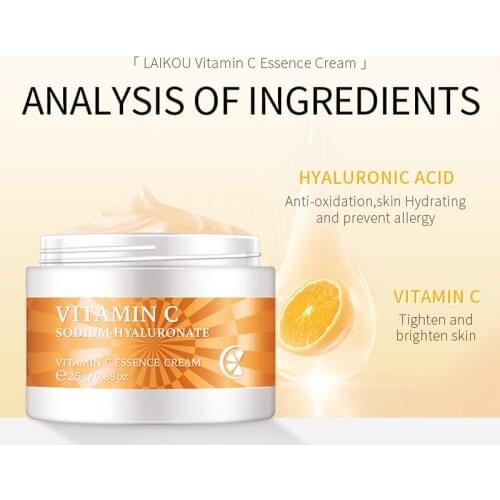 Vitamin C Face Care Serum Cream Anti-aging Anti-wrinkle Anti-oxidation Moisturizing Essence Collagen Beauty Moisturizer TSLM1