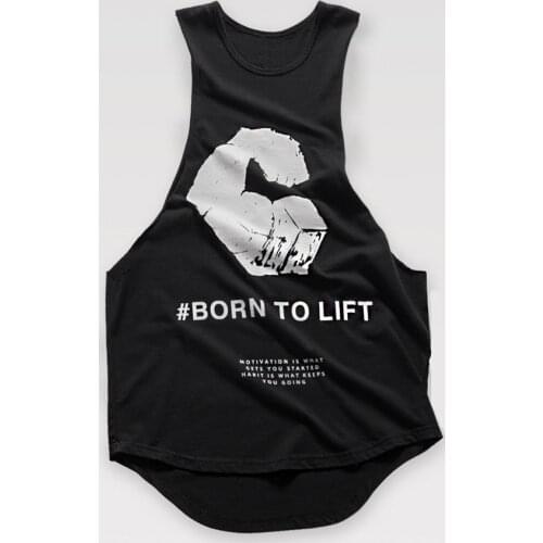 Men Bodybuilding Tank top Gyms Workout Fitness Cotton Sleeveless Shirt Crossfit Brand Clothing Stringer Singlet Male Casual Vest