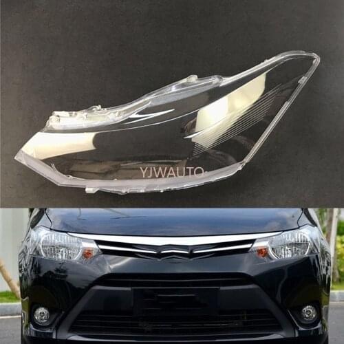 Headlamp Lens For Toyota Vios 2014 2015 Headlight Cover Car Replacement Auto Shell