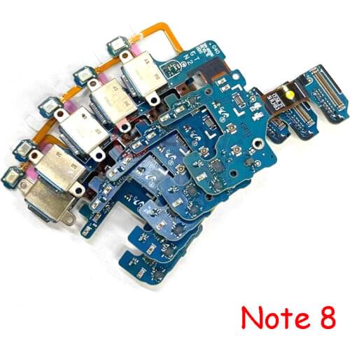 USB Charger Dock Port Connector Board For Samsung Galaxy Note8 N950U Note 8 N950F USB Charging Port Flex Cable