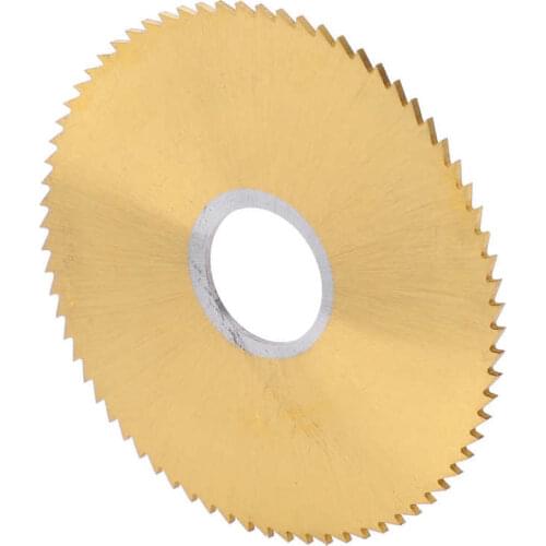 Saw Blade Rotating Mandrel Drill Disc Ti Coating HSS Circular Table Saw Cutting Wheel