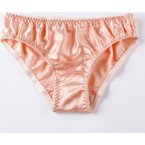 Sexy Underwear Women Panties Silk Satin Briefs Lingerie Ropa Interior Femenina String Bielizna Damska Majtki Damskie 2020