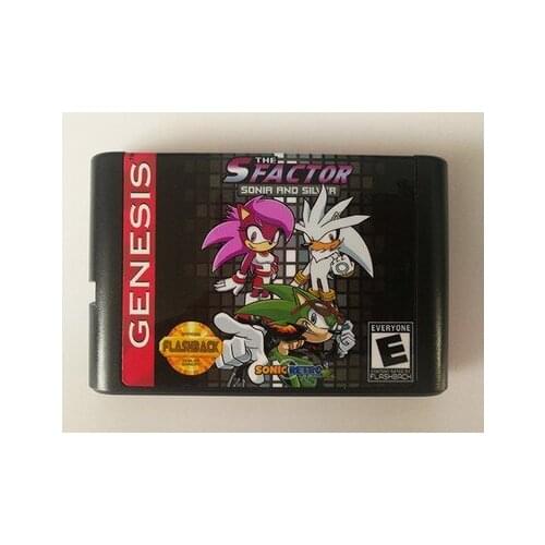 Sonia and silver For Sega Mega drive 16 bit MD Games Card For Sega Mega Drive For Genesis