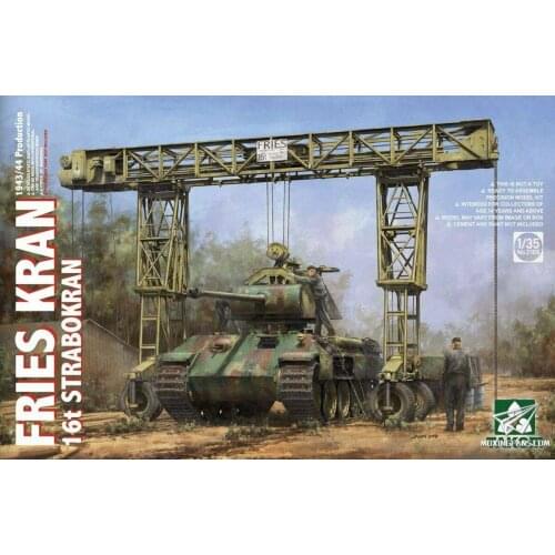 Takom 1/35 2109 Fries Kran 16t Strabokran 1943/44 Production