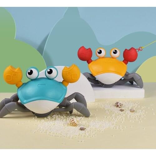 Fun Baby Bath Underwater Toys Floating Big Crab Interactive Toys Bath Toy Early Teaching Walker Toy Toddler Toys Gift For Kids