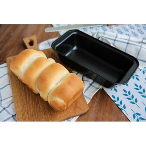 1PC DIY Handmade Mold Carbon Steel Cake Mould Rectangular Toast Mold Bread Molds Maker Baking Mold Cake Tool ELB 102