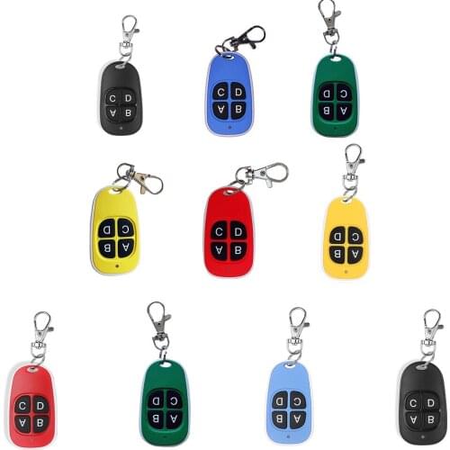 Cars Garage Doors Gate Learning Code Clone Duplicator 315/433MHz Remote Control 4 Keys Copy Cloning Fixed Learning Code