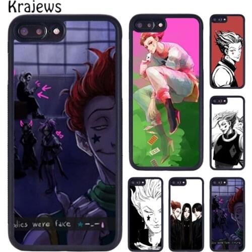 Krajews Hisoka Hunter X Hunter Manga Phone Case For iPhone X XR XS 11 12 Pro MAX 5 6 6S 7 8 Plus Samsung Galaxy S7edge S8 S9 S10