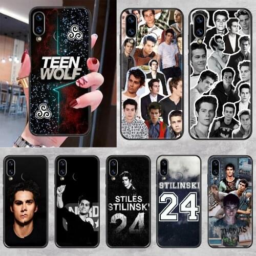 Teen Wolf TV Phone case For Huawei Honor 6 7 8 9 10 10i 20 A C X Lite Pro Play black art funda trend Etui luxury hoesjes pretty