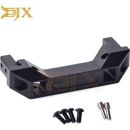 DJX Aluminum Rear Bumper Servo Mount Stand for 1/10 RC Crawler Car Traxxas TRX-4