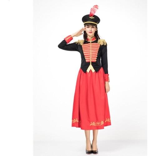 Halloween Fairy Story Cosplay Female Knight Soldier Costume Adult Women Naval Officer Uniform halloween costumes for Women