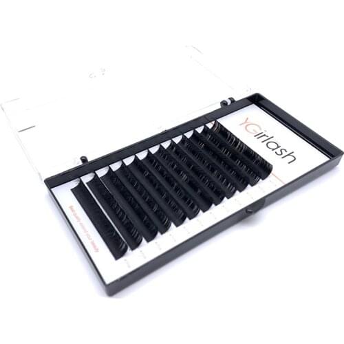 Private Label Individual Eyelashes 8-16mm C CC D U Natural Long False lashes Mink Classic Eyelash Lash Extension Cilia