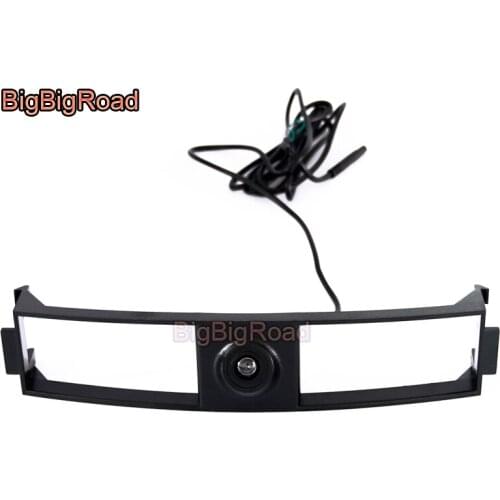 BigBigRoad CCD Car Front View Logo Camera Grille Cam For Porsche Cayenne 2011 2012 2013 2014 2015 2016 2017
