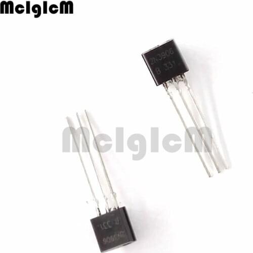 MCIGICM 5000pcs 2N3906 General Purpose Transistor TO-92 0.2A 40V PNP Original new
