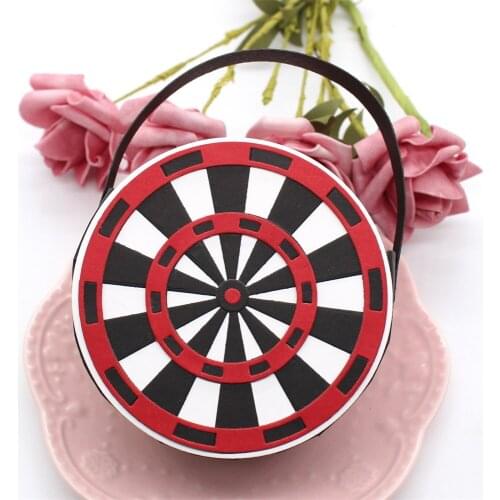 Dart Board Metal Cutting Dies for DIY Scrapbooking Stamp/photo album Decorative Embossing DIY Paper Cards
