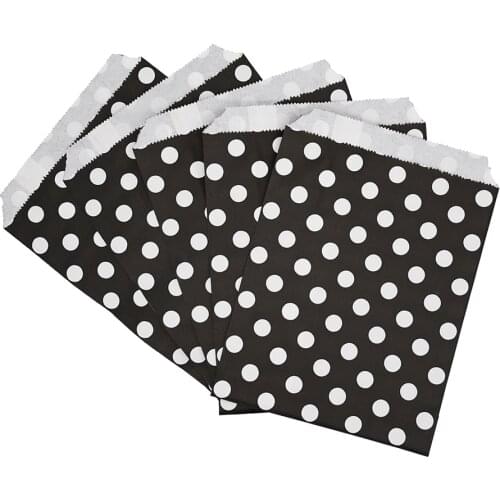 New Kraft Paper Bags Candy Gift Food Packaging Wedding Favor Baby Shower Birthday Party Decoration Treat 13x18cm