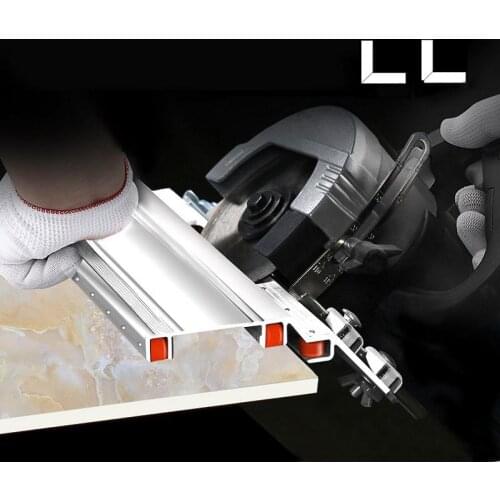 Adjustable 45 Degree Chamfering Cutter Stone Cutting Machine Tile Marble Chamfering Guide Locator Construction Tools