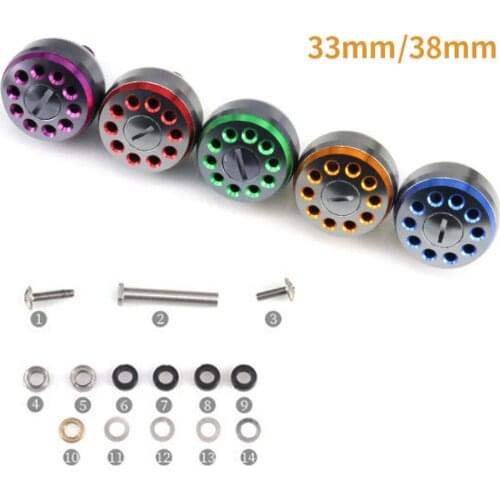 Fishing Reel Handle Knob Big Trolling AlL Metal For Spinning Bait Casting Replacement Accessory