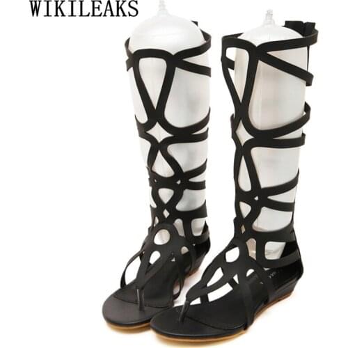 Gladiator Sandals Women Flip Flops Women Ladies Shoes and Sandals Woman Sandals 2021 Summer Flats Wedding Shoes Bride Chaussures