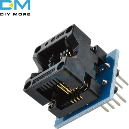 SOIC8 SOP8 to DIP8 EZ Programmer Adapter Socket Converter Diy Kit Electronic PCB Board Module 150mil