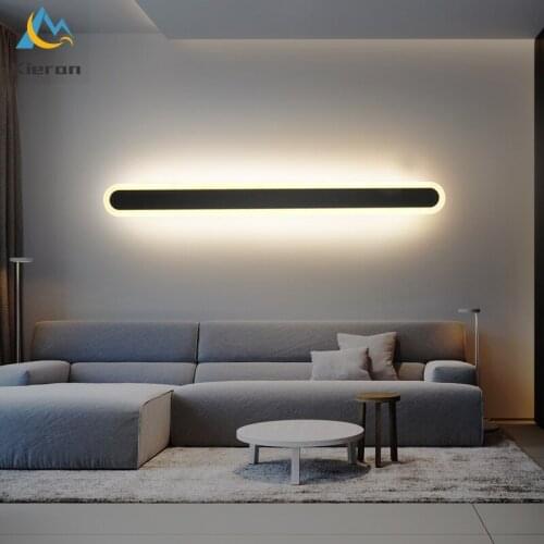 Modern Simple Bright Acrylic LED Wall Lamps Dining Room Living Room Bedroom Bedside Lamp Room Decor with Antler Strip Wall Light