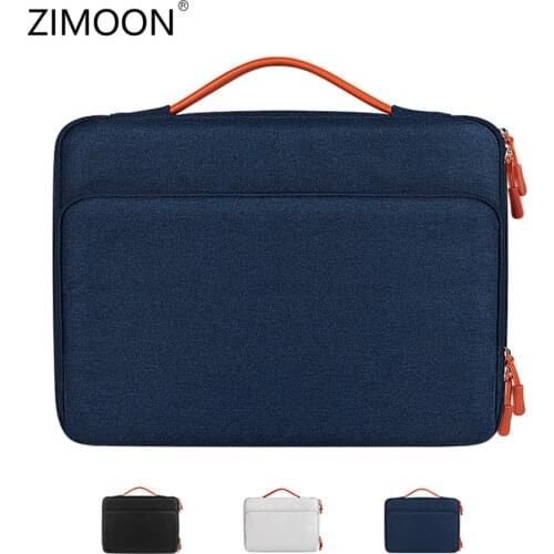 Laptop Handbag 13/14/15 inch Notebook Sleeve Bag for Macbook Double Zipper Computer Carry Bag Briefcase for Xiaomi Huawei Dell