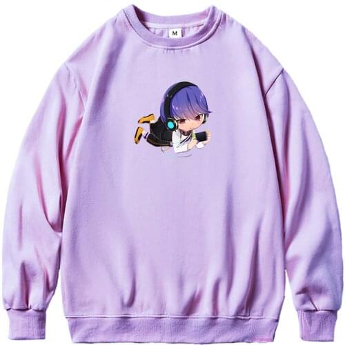 Obey Me Shall We Date Anime High-quality Hoodie Female Oversized Crewneck Hoodies Kawaii Fleece Sweatshirts Winter Clothes Women