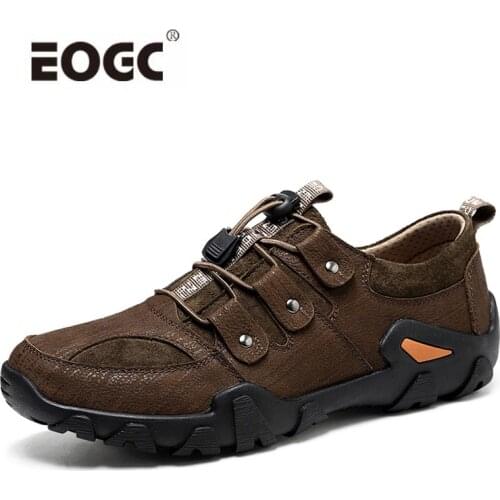 Comfort Outdoor Casual Shoes Men Soft Suede Leather Men Flats Shoes Breathable High Quality Walking Men Shoes Loafers