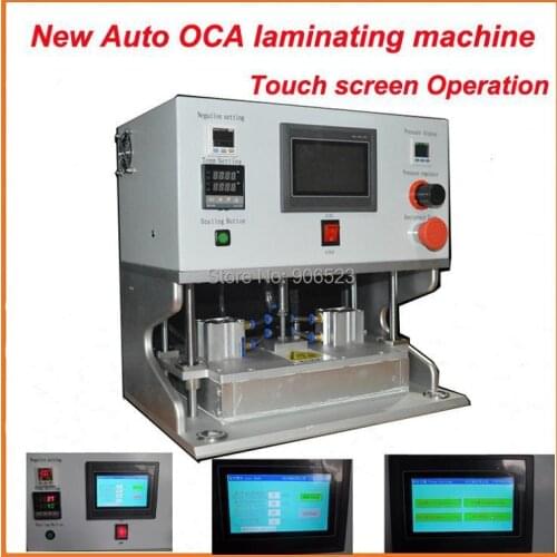 Free shipping 1 Vacuum OCA Laminating Machine LCD Refurbishment Machine touch screen Automatic OCA Laminator
