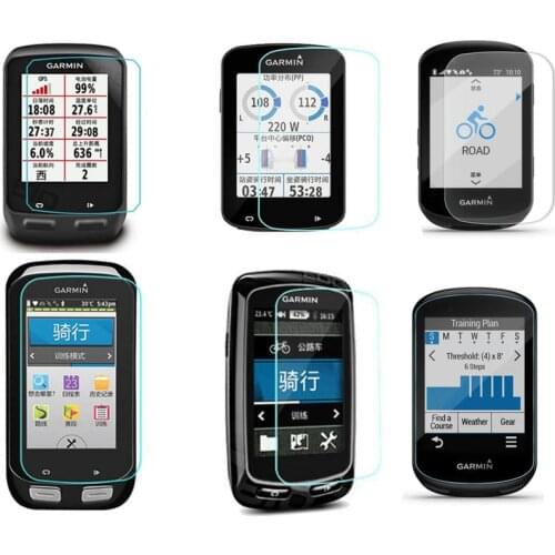 Tempered Glass Protective Film Guard For Garmin edge 510/520/530/820/830/1000/1030/130 Watch LCD Display Screen Protector Cover
