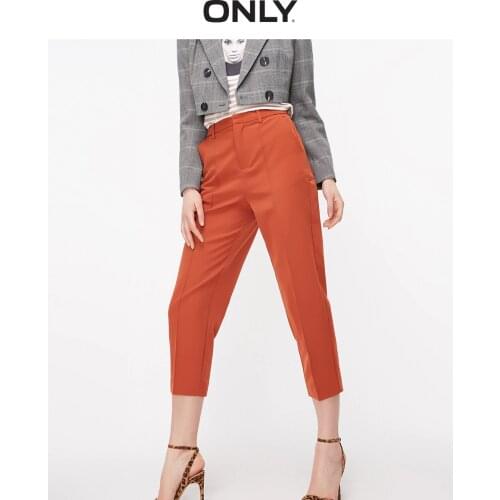 ONLY Womens Loose Straight Fit Capri Pants | 11916J533