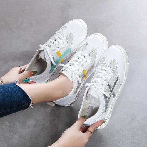 2021 Womens Spring Shoes,White,Yellow,Silver,Green Flats Loafers Shallow,Casual,Comfortable Classic,Harajuku,Rubber Flat Shoes