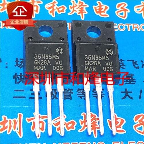 10pcs/ 35N65M5 STF35N65M5 TO-220F 650V 27A