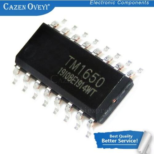 10pcs/lot TM1650 SOP-16 LED 1650 SOP16 In Stock