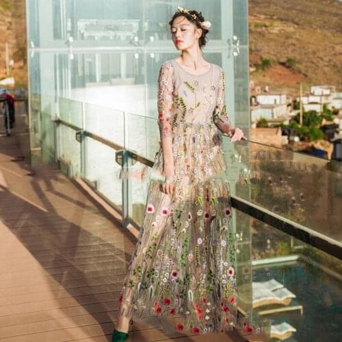 2Yards French Lace Fabric Embroidered Guipure Lace Fabrics Tulle Lace Trim Sewing Accessories For Girls Dress 2019