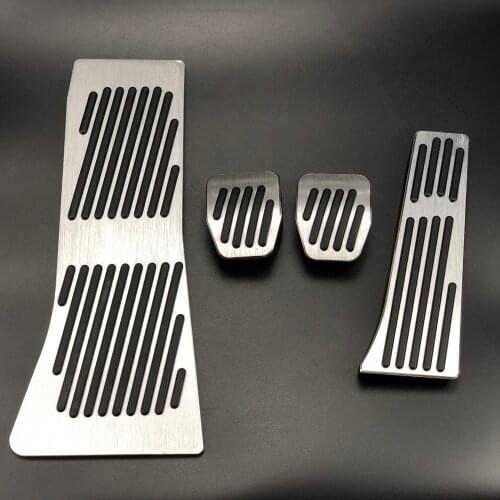 Car Accessories For BMW X5 X6 Series E70 E71 E72 F15 AT Accelerator Brake Foot Rest Pedal Pads,Styling Gas Refit Sticker styling