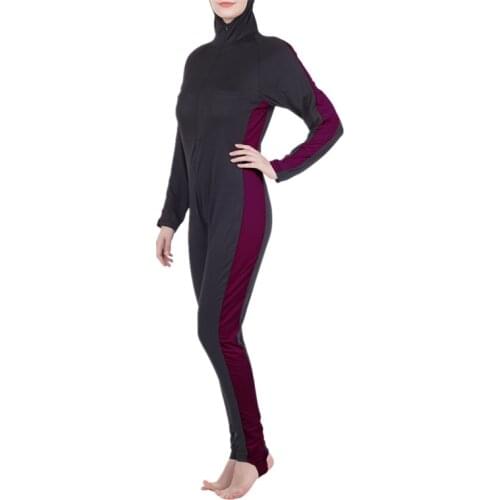 Burkini Muslim swimsuit summer new style conservative full-enclosed swimsuit long-Siamese top trousers swimsuit