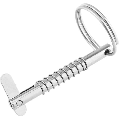 Quick Release Boat Pins, Bimini Top Hinge Pin, 316 Stainless Boat Top Deck Hinge for Ship Outfitting- Quick Removable, 5X51mm