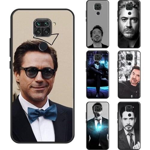 Robert Downey Jr Case For Xiaomi Redmi Note 9 Pro 7 8 Pro 8T 9S Note 10 Pro Coque For Redmi 9A 9C 9T 7A 8A
