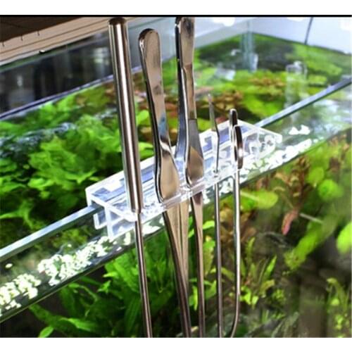 10cm 15cm Acrylic Transparent Maintenance Holder Keeping Water Plant Tools For Aquarium Fish Tank