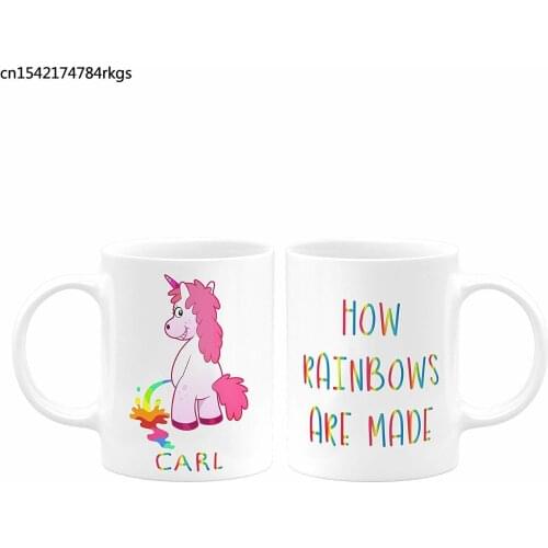 Peeing Unicorn Coffee Mugs Birthday Gifts