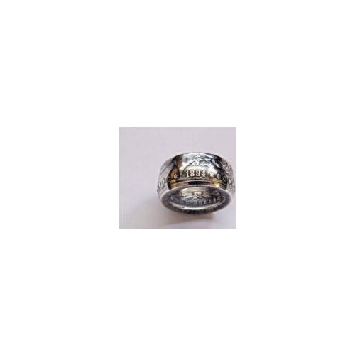 90% silver Morgan Silver Dollar Coin Ring '1884' Handmade In Sizes 8-16